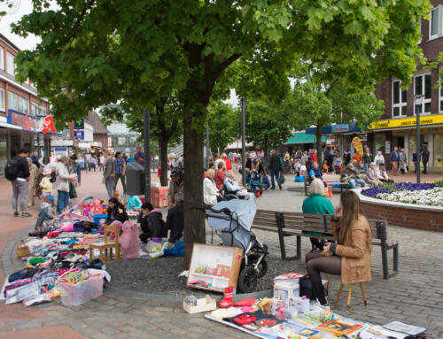 Kinderflohmarkt auf dem Tibarg